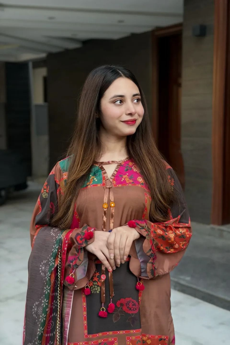 Patchwork Winter Suit